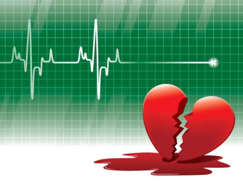 A broken heart harms your health
